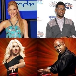 Shakira & Usher Jadi Juri The Voice 