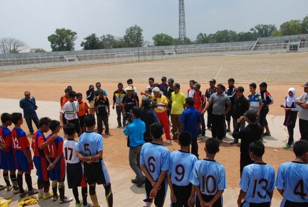 Gerakan Donasi Sejuta Bola Disosialisasikan di Lampung