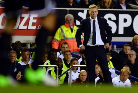 Everton Imbang, Moyes Kesal