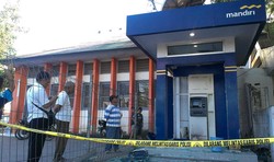 Polisi: Ledakan di ATM Bank Mandiri Makassar Tindak Kriminal Murni