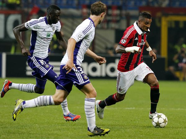 Milan Ditahan Anderlecht