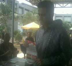 Ikut Nyoblos Cagub DKI, Nazaruddin: Saya Tambah Sehat