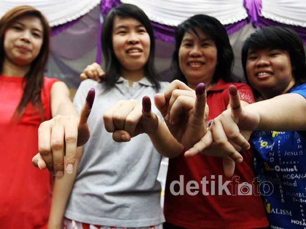 Warga Tionghoa Antusias Gunakan Hak Pilihnya