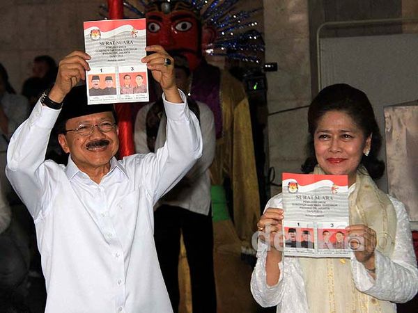 Foke Nyoblos di Menteng