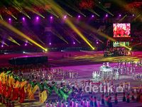 Penutupan PON Berlangsung Meriah