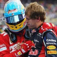 Vettel Tak Takut Berbagi Tim dengan Alonso