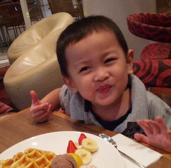 Yhuan Lionel Adreas, 2,2 Tahun, Lelaki