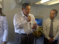 Tiba di New York, Presiden SBY Disambut Agenda yang Padat