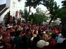 Ingin Ikut Demo, Balon Gubernur Sumut Diusir Massa Petani