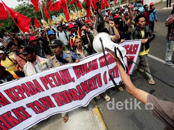 Ribuan Petani Tuntut Reforma Agraria