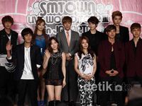 Suasana Jumpa Pers SM Town Jakarta