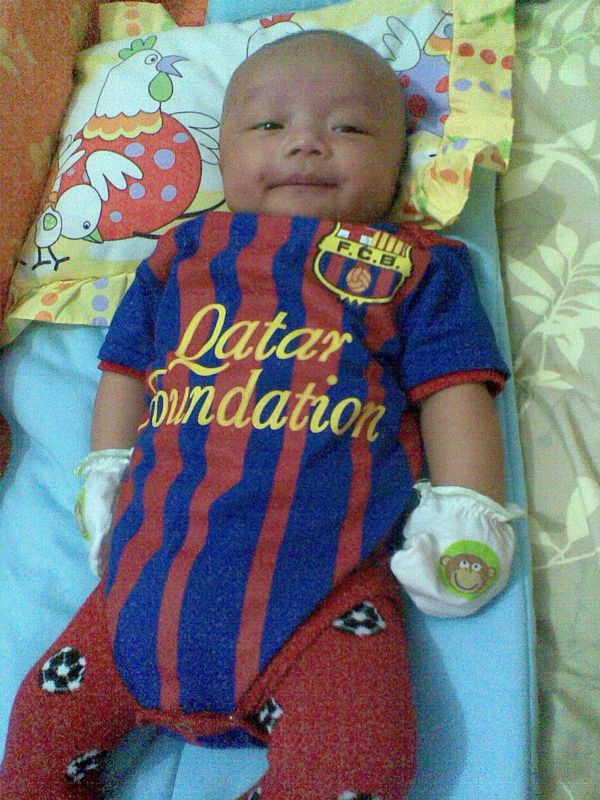 Raiandra Rajaba, 3 Bulan, Lelaki