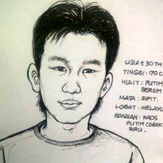 Polisi Sebar Sketsa Pelaku Pembunuhan Wanita di Wisma Persada