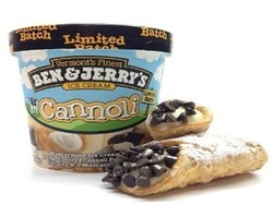 Ben & Jerrys Perkenalkan Cita Rasa Cannoli