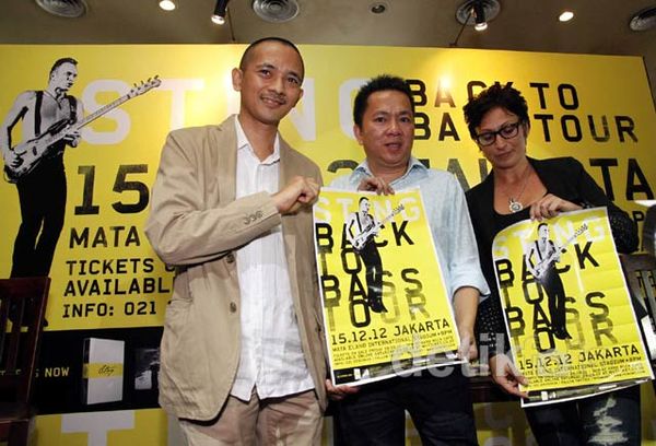 Sting Siap Gebrak Jakarta Lagi