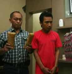 Pengedar Ganja Dibekuk