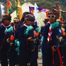 Kuda Lumping dan Senam Semaphore Warnai Peringatan Hari Pramuka