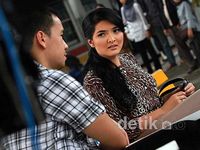 Syuting Video Klip Kesakitanku, Ashanty Gaet Samuel Rizal