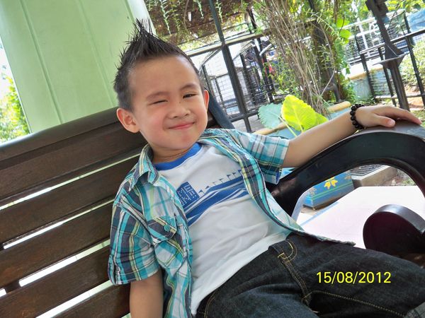 Javier Alvaro Diyonlin, 4,10 Tahun, Lelaki
