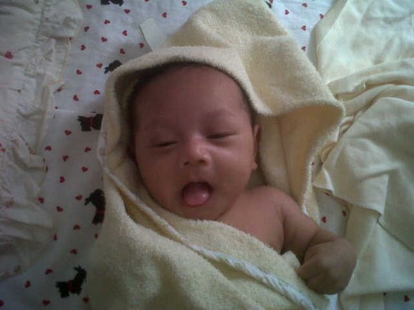 Khaizuran Althaf Maisan Iskandar, 1 Bulan, Lelaki