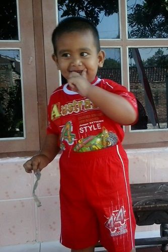 Arkansina Al Ghazali, 2,5 Tahun, Lelaki