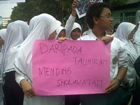 Siswa SMA Takmiriyah Tolak Mati Muda Akibat Tawuran