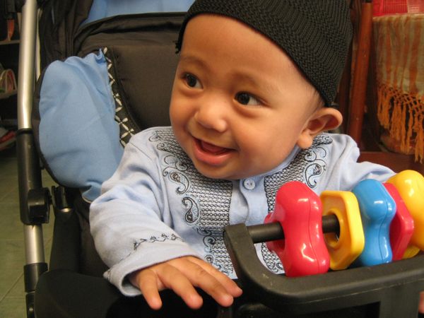 Alarick kynan Rafardhan, 8 Bulan, Lelaki