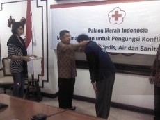 JK Lepas Relawan PMI ke Myanmar