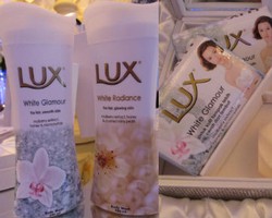 Lux White Rilis Sabun yang Mengandung Butiran Kristal
