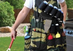 Grill Sergeant Apron, Celemek a la Baju Tentara