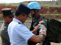 Kompi Zeni TNI Konga XX-J Siap Bertugas ke Kongo