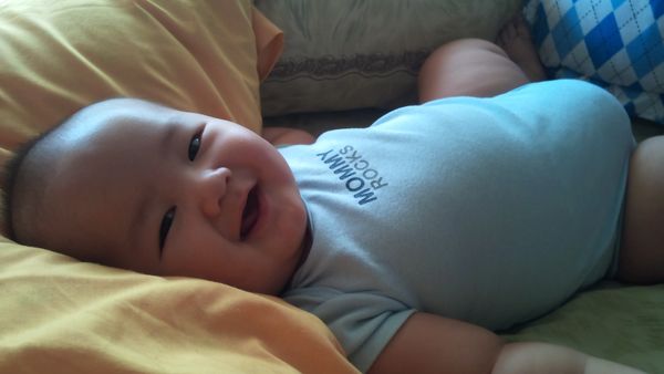 Rakan Justin Aryana, 4 Bulan, Lelaki