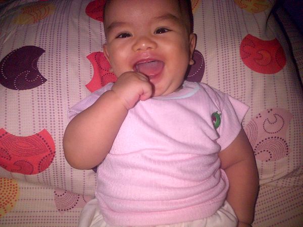 Delfina Naura Krasiva, 5 Bulan, Lelaki