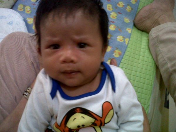 Muhammad Rizky Melvada, 7 Bulan, Lelaki