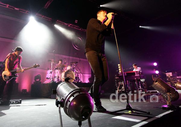 Konser di Jakarta, Keane Tampil Menawan