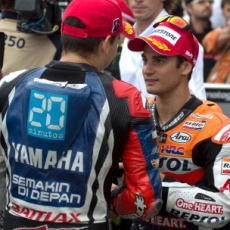 Pedrosa Asapi Lorenzo di Sesi Latihan Terakhir