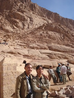 gunung sinai bukti Nabi Musa semasa itu.