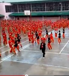 Cegah Kekerasan, 1.000 Napi di Manila Berjoget Gangnam Style