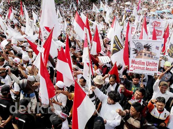Ribuan Kader PKS Demo Innocence of Muslims