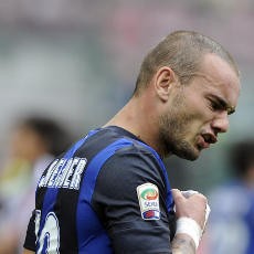Inter Kehilangan Sneijder Sebulan