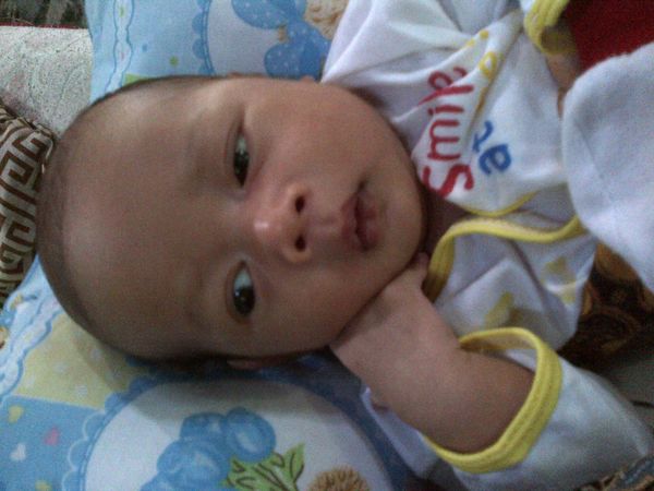 Benaziel Aji Putra Pratama, 1 Bulan, Lelaki