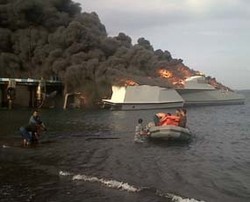 TNI Bentuk Tim Investigasi Terbakarnya KRI Siluman Klewang