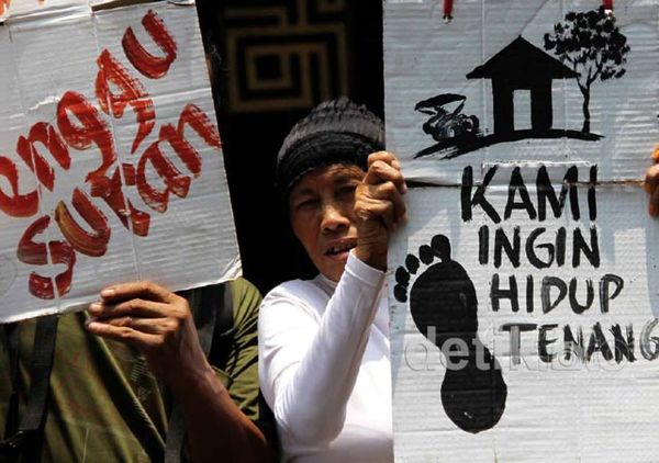 Peringatan Hari Habitat Diwarnai Demo