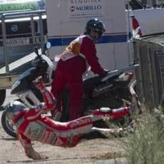 Kecelakaan di Aragon, Kondisi Hayden Baik