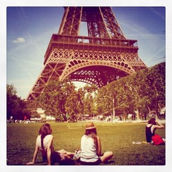 One summer day in paris