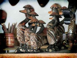 Unik! Ada Batik Kayu di Desa Ini