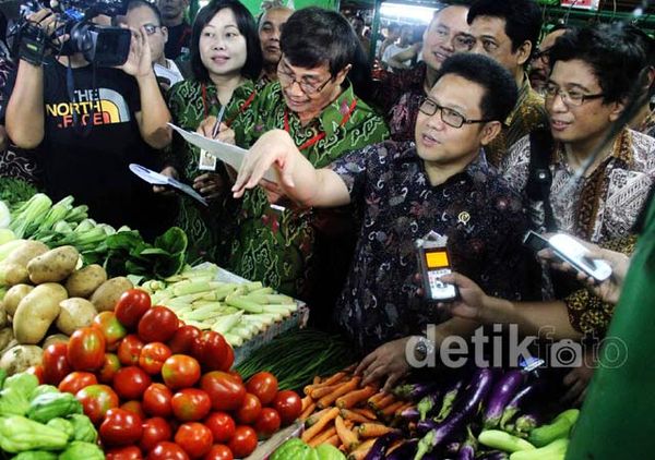 Menakertrans Sidak Pasar Jatinegara
