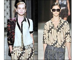 Foto: Batik Eksis di Dunia Fashion Internasional