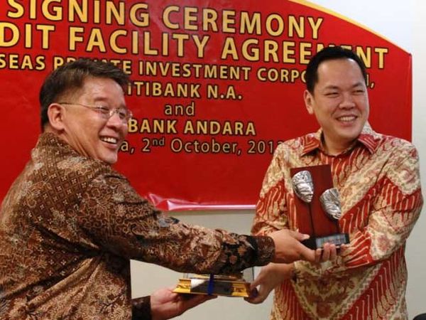 Bank Andara Dapat Dana Segar