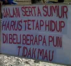 Warga Bojonegoro Kembali Blokir Proyek MCL